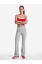 High-Waisted Slim Fit Cotton Flared Sports Leggings - 3