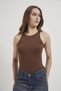 Sleeveless Snap-Fastened Stretch Bodysuit - 2