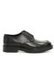 Genuine Leather Black EVA Sole Casual Men's Shoes - E4755