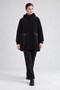 Black Quilted Jacket with Pocket Detail