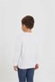 Frank Boys' 100% Cotton Sweatshirt, White - 2