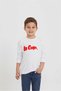 Frank Boys' 100% Cotton Sweatshirt, White