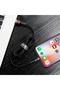 Cablu USB Lightning Cafule 2.4A 0.5m (negru/roșu) - 8