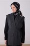 Tivil Pure Silk Scarf 4309 - 01 Black Dye Pattern - 2