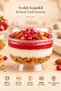 Lidded Dessert Bowls with Stands, 200 cc, Set of 25, Clear Plastic Parfait and Granola Serving Containers