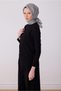 Silk Scarf - 4321-53 Black Twill - 2
