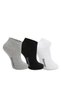 JEFRY 3-Pack Men's Bamboo Ballet Flats Black / Gray Socks - 2