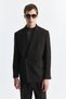 Brown Relaxed Fit Striped Men's Suit - 2