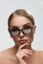 Jefa Premium Unisex Rectangular Green Black Sunglasses - 6