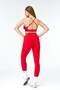 SoftHold™ Çapraz Askılı V Yaka Bra | Cherry - 3