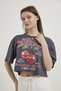 Cherry-Printed Crew Neck T-Shirt