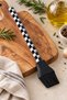Black Silicone-Tip Dama Brush - Fire-Resistant and Non-Stick - 1 Piece - 2