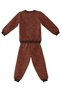 Animals Baby Boy Brown Tracksuit Set - 2