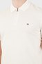 White Logo Men's Polo T-Shirt - 5