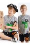 Pirate Crocodile Boy's T-shirt Shorts Set