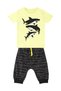 Sharks Boys' Summer T-Shirt Capri Shorts Set - 3