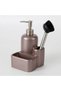 Leonis Liquid Soap Dispenser, Taupe - 3