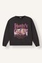 Kpop - Demon Hunters Relax Fit Crew Neck Printed Girls' Sweatshirt I3550A826AU - 6