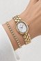 Premium Cutting Glass Women's Wristwatch Steel Band Japanese Mechanism Gift with Special Box Hmby2060C2
