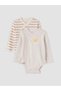 Quality Parts from Çelebi Store 2-Piece Double Breasted Roba Collar Baby Boy Snap Fastener Bodysuit - 2