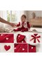Plush Vest Set and Detailed Booties Dungarees - Bow Detail Dungarees 2-Piece Set - 3