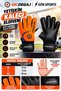 Gk Degaj Adult Big Goalkeeper Gloves, Goalkeeper Gloves with Wrist Support, Sizes 8, 9, 10. - 5