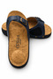 Women's Navy Blue Orthopedic Daily Slipper with Arch Support for Heel Spurs (Bone Spur Detail) - 7