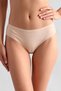 Women's Modal & Cotton Hera Brief, Thin Elastic Waistband, Three-Pack, Nude Color. - 2