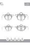 Cemile 8-Piece Cookware Set (16182224Krn.) - 8