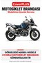 BMW New R 1250 GS Adventure Motorcycle Cover (BLACK WITH RED STRIPES) Motorcycle Cover, Motorcycle Tent, Motorcycle Cover, Case - 2