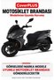 Sym Jet 14 200i ABS Motorcycle Cover (BLACK-RED STRIPES) Motorcycle Cover, Motorcycle Tent, Motorcycle Cover, Case - 2