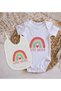 BK Kids "Little Sister" Design Baby Bodysuit and Bib Gift Set - Model 1, 12–18 months - 2