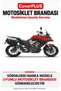 Voge 500 DSX Motorcycle Cover (BLACK-RED STRIPES) Motorcycle Cover, Motorcycle Tent, Motorcycle Cover, Case - 2