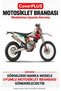 KTM 250 EXC-F Six Days Rear Pannier-Compatible (Gray with Red Stripes) Waterproof Motorcycle Cover, with Elastic Straps and Carrying Bag - 2