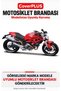 Ducati Monster 696 Motorcycle Cover (BLACK WITH RED STRIPES) Motorcycle Cover, Motorcycle Tent, Motorcycle Cover, Case - 2