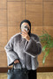 Premium Zipper-Front Plush Fur Jacket for Women: Short Cut, Wide Sleeves, Stylish Faux Fur Coat