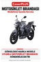 Sym Wolf SB 250 NI-Compatible Cover (Gray with Red Stripes) Waterproof Motorcycle Cover, with Elastic Bands and Carrying Bag - 2