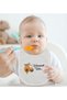 BK Kids "Auntie's Honey" Design Baby Bodysuit and Bib Gift Set - Model 1, 0-3 Months - 3