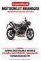 Triumph Speed Triple RS Rear Pannier-Compatible Cover (BLACK WITH RED STRIPES) Motorcycle Cover, Motorcycle Tent, Motorcycle Cover, Top Case Compatible - 2