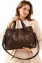 Women's Oversized Casual Clutch Bag and Shoulder Bag - 4
