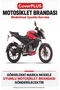 Bajaj Pulsar NS 160 Rear Bag Compatible (Gray with Red Stripes) Waterproof Motorcycle Cover, with Elastic Straps and Carrying Bag - 2