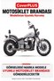 Regal Raptor Daytona 250 Rear Pannier-Compatible (Gray with Red Stripes) Waterproof Motorcycle Cover, with Elastic Straps and Carrying Bag - 2