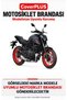 Yamaha MT-07 Rear Trunk-Compatible Cover (BLACK WITH RED STRIPES) Motorcycle Cover, Motorcycle Tent, Motorcycle Cover, Top Case Compatible - 2
