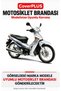 Honda Innova 125 Motorcycle Cover (BLACK WITH RED STRIPES) Motorcycle Cover, Motorcycle Tent, Motorcycle Cover, Case - 2