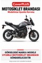 Yamaha Tracer 900 COMPATIBLE Cover (GRAY WITH RED STRIPES) Waterproof Motorcycle Cover, with Elastic Bands, Includes Carrying Bag - 2