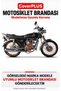 Compatible with Motoran Scorpion 170 Rear Bag (Gray with Red Stripes) Waterproof Motorcycle Tent Cover, with Elastic Bands and Carrying Bag - 2