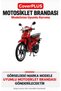 Mondial 100 Superboy Rear Trunk-Compatible Cover (BLACK WITH RED TRIM) Motorcycle Cover, Motorcycle Tent, Motorcycle Cover, Top Case Compatible - 2