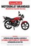 Mondial 100 MG Superboy COMPATIBLE Cover (Gray with Red Stripes) Waterproof Motorcycle Cover, with Elastic Bands, Includes Carrying Bag - 2