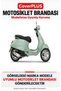 Vespa Primavera 125 Motorcycle Cover (BLACK WITH RED STRIPES) Motorcycle Cover, Motorcycle Tent, Motorcycle Cover, Case - 2