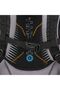 Cingy 30L Ergonomic Raincoat-Equipped Black Hiking and Trekking Backpack - 7